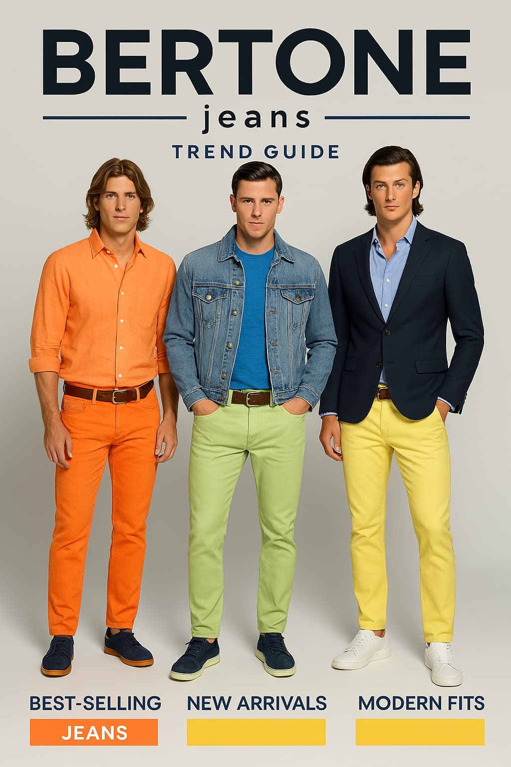 BERTONE Jeans Ecológico cotton