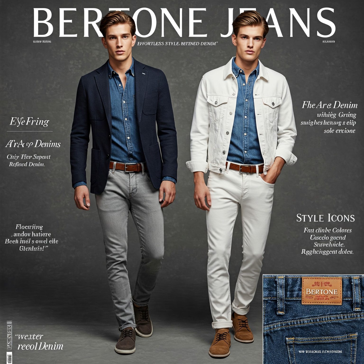 BERTONE Moda jeans urbana